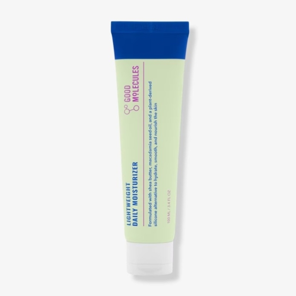Good Molecules Lightweight Daily Moisturizer - Blue and Cream
